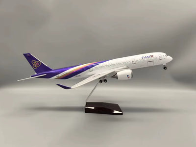 1/150 Scale Airbus 47Cm A350 Thailand Thai Airways Diecast Model Airplane Resin Aircraft Toy Plane Display Diecast Model Plane